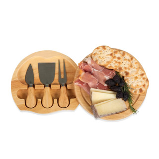 Thumbnail 5: Toscana Toscana Brie Cheese Cutting Board & Tools Set 