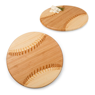 Thumbnail 3: Toscana Toscana Home Run! Baseball Cutting Board & Serving Tray 