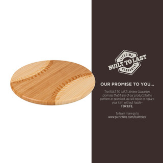 Thumbnail 5: Toscana Toscana Home Run! Baseball Cutting Board & Serving Tray 