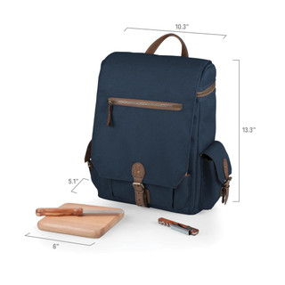 Thumbnail 5: Legacy Legacy Moreno 3-Bottle Wine & Cheese Picnic Tote Bag 