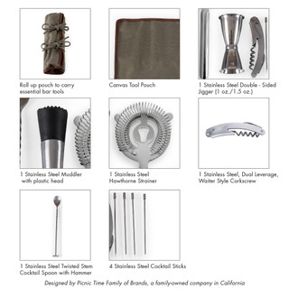Thumbnail 8: Legacy Legacy 10 Pc. Bar Tool Roll Up Kit 