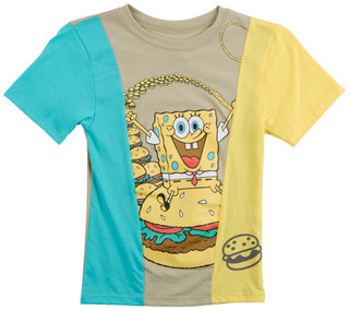 Thumbnail 1: Nickelodeon Nickelodeon Big Boys Spongebob SquarePants Shirt 