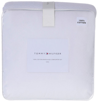 Thumbnail 4: Tommy Hilfiger Tommy Hilfiger Monogram Matelasse King Comforter Set 
