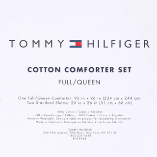 Thumbnail 2: Tommy Hilfiger Tommy Hilfiger Full/Queen Cotton Comforter Set 
