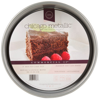 Thumbnail 1: CHICAGO METALLIC Chicago Metallic 9 in Round Cake Pan 