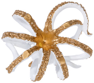 Thumbnail 3: Fancy That Fancy That 9 in Resin Rustic Octopus Figurine 