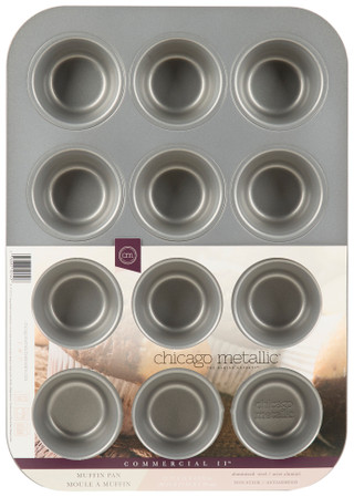 Thumbnail 1: CHICAGO METALLIC Chicago Metallic 12 Cup Muffin Pan 