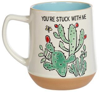 Thumbnail 2: Spectrum Spectrum 18 oz Cactus Hug Ceramic Mug 