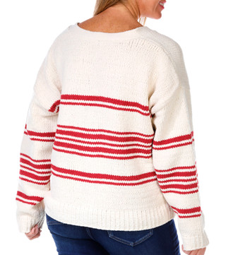 Thumbnail 2: SUPPLIES BY UNIONBAY Supplies by UNIONBAY Womens Chenille Striped Cardigan 