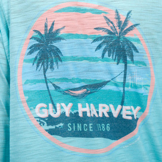 Thumbnail 2: Guy Harvey Guy Harvey Womens Long Sleeve Crew Neck Hammock Top 