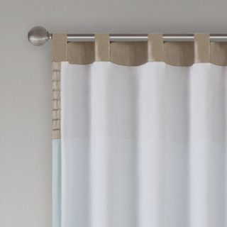 Thumbnail 5: Madison Park Madison Park Amherst Polyoni Pintuck Window Curtain 