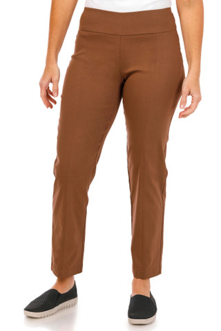Thumbnail 1: Zac & Rachel Zac & Rachel Petite Front Seam Pull-On Pants 