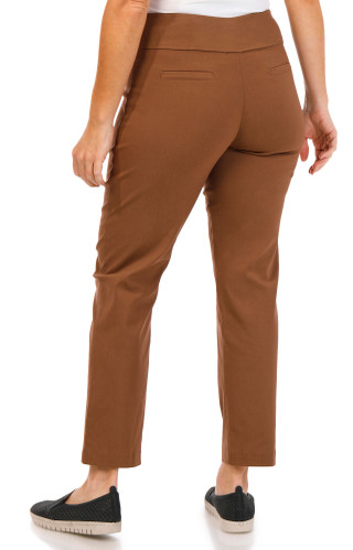 Thumbnail 2: Zac & Rachel Zac & Rachel Petite Front Seam Pull-On Pants 
