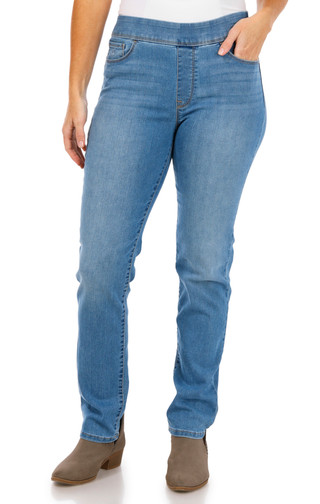 Thumbnail 1: Gloria Vanderbilt Gloria Vanderbuilt Womens Pull-On Amanda Jeans 