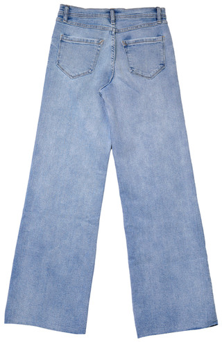 Thumbnail 2: Kensie Kensie Womens Kaya High Rise Wide Leg Jeans 