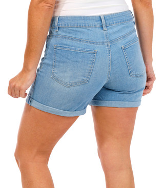 Thumbnail 2: D. Jeans D. Jeans Womens Vintage Roll Cuff Denim Shorts 