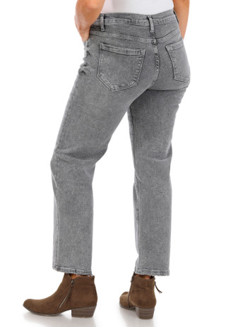 Thumbnail 2: Kensie Kensie Womens Ella High Rise Straight Leg Jeans 