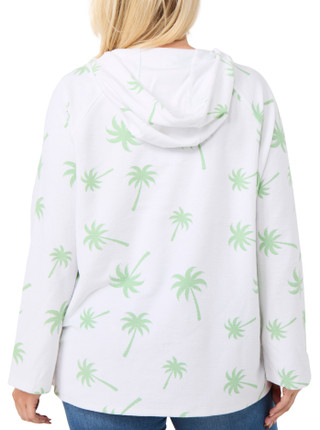 Thumbnail 2: REEL LEGENDS Reel Legends Plus Long Sleeve Baja Palm Tree Hoodie 
