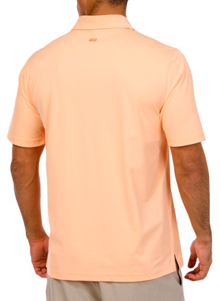 Thumbnail 3: GREG NORMAN Greg Norman Mens Performance Knit Short Sleeve Solid Polo 