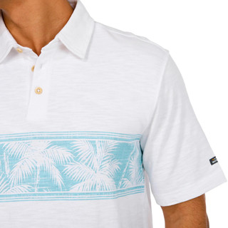 Thumbnail 3: Quiksilver Quiksilver Waterman Mens Motu Short Sleeve Cotton Polo 