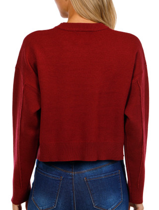 Thumbnail 2: Pink Rose Pink Rose Juniors Teddy Pullover 