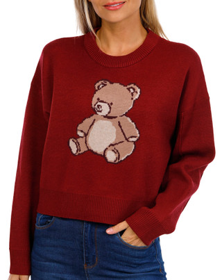 Thumbnail 1: Pink Rose Pink Rose Juniors Teddy Pullover 