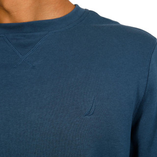 Thumbnail 2: Nautica Nautica Mens Long Sleeve Fleece Pullover Crew Sweatshirt 