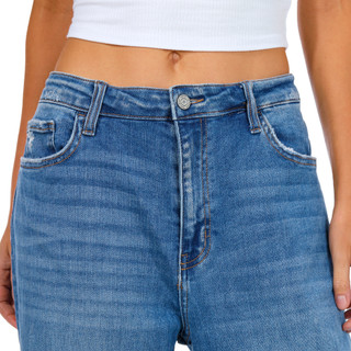 Thumbnail 4: VERVET Vervet Juniors Olivia Wide Leg Jeans 
