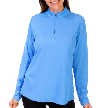 Thumbnail 1: Coral Bay Golf Coral Bay Golf Womens Long Sleeve Solid Freeline Top 