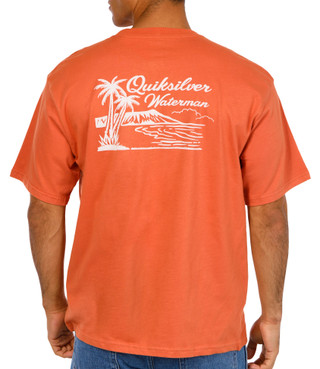 Thumbnail 1: QUICKSILVER WATERMAN Quiksilver Watermen Mens Graphic Short Sleeve T-Shirt 