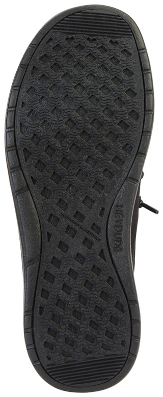 Thumbnail 2: Hey Dude Hey Dude Womens Wendy Triple Black Slip On Shoes 
