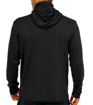 Thumbnail 3: DAKINE Dakine Mens Solid Long Sleeve UPF Gaiter Hoodie Shirt 