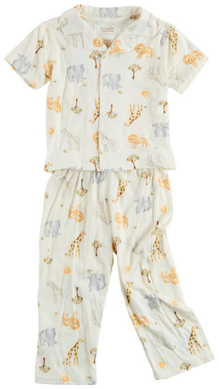 Thumbnail 1: Rugged Bear Rugged Bear Toddler Boy 2 Pc Animals Pajama Set 