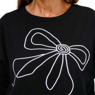 Thumbnail 3: Kaktus Kaktus Petite Long Sleeve Holiday Bow Sweater 