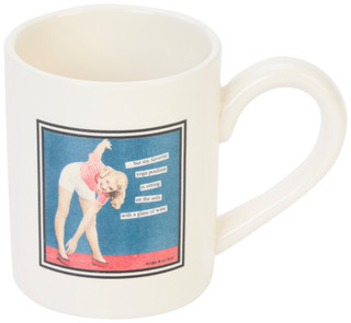Thumbnail 2: Boston International Boston International 14 oz Yoga...Right?  Mug 