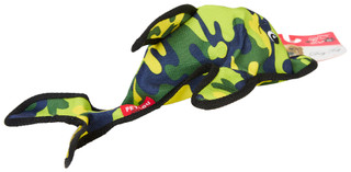 Thumbnail 2: Petlou Petlou 16 in Jungle Buddy Dolphine Dog Toy 