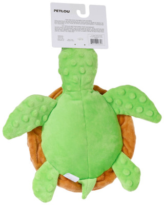 Thumbnail 2: Petlou Petlou 12 in Sea turtle Dog Toy 