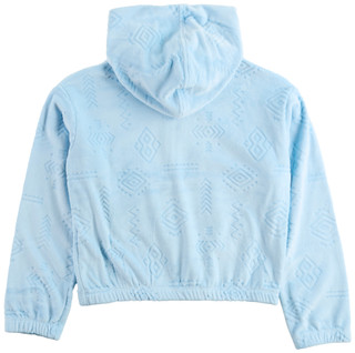 Thumbnail 2: Hurley Hurley Big Girls Long Sleeve Minky Quarter Zip Hoodie 