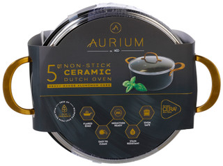 Thumbnail 1: IKO IKO 5 Qt Nonstick Ceramic Dutch Oven and Lid 