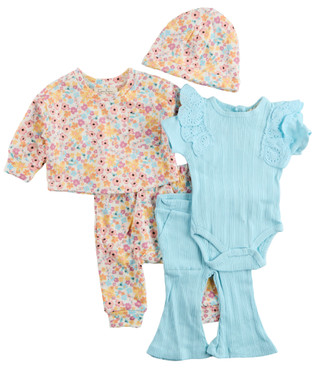Thumbnail 1: Jessica Simpson Jessica Simpson Baby Girl 5 Pc Layette Set 