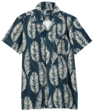 Thumbnail 1: GRAYERS Grayers Mens Riviera Terry Button Down Print Shirt 