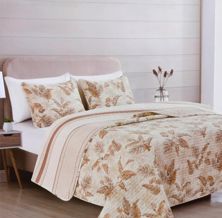 Thumbnail 4: RIDGE & COVE Ridge & Cove Palms Cotton Quilt Set 