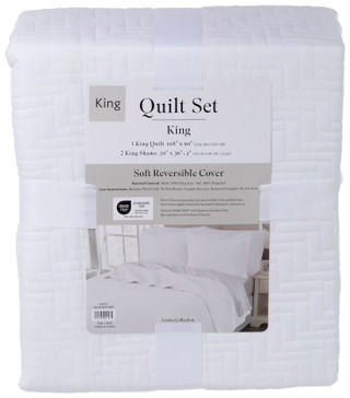 Thumbnail 1: BURANO HOME Burano Home 3 Pc Louise Quilt Set 