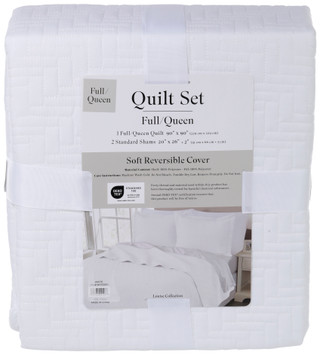 Thumbnail 2: BURANO HOME Burano Home 3 Pc Louise Quilt Set 