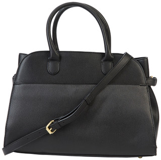 Thumbnail 2: BCBG BCBG Structure Satchel Handbag with Cherry Charm Strap 