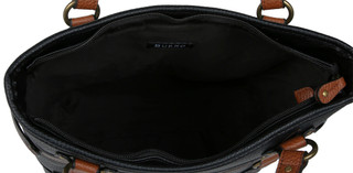 Thumbnail 2: Bueno Bueno XLarge Pebble Colorblock Buckle Zippered Tote Bag 