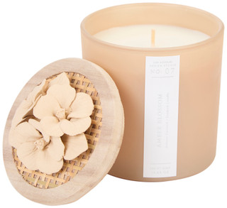 Thumbnail 1: EAST WEST Los Angeles Design Studio 14 oz. Amber Blossom Candle 