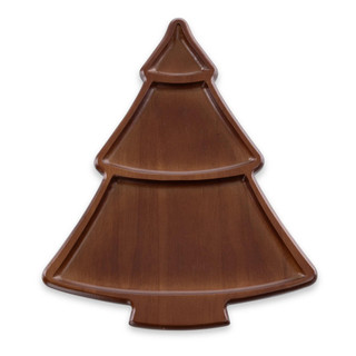 Thumbnail 7: Toscana Toscana Christmas Tree Sectioned Serving Tray 