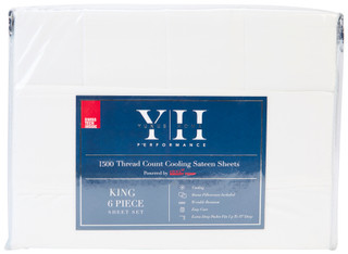 Thumbnail 1: YUNUS Yunus 1500 Thread Count Cooling Sateen Sheet Set 
