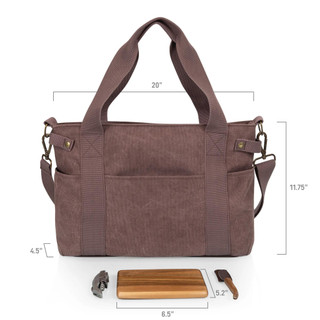 Thumbnail 18: Legacy Legacy 4 Pc. Temecula Wine & Cheese Picnic Cooler Tote Bag 